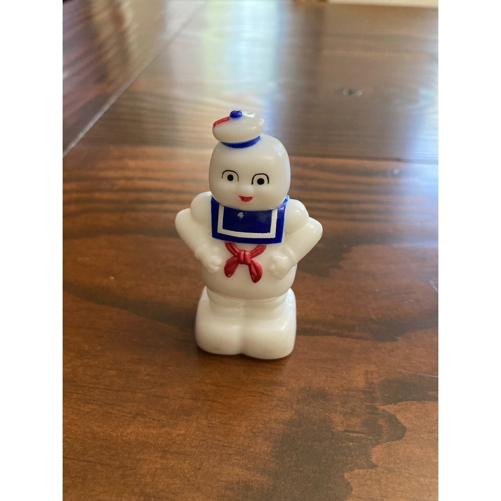 Vintage 1987 Ghostbusters Stay Puft Marshmallow Man Pencil Sharpener 2.75" White